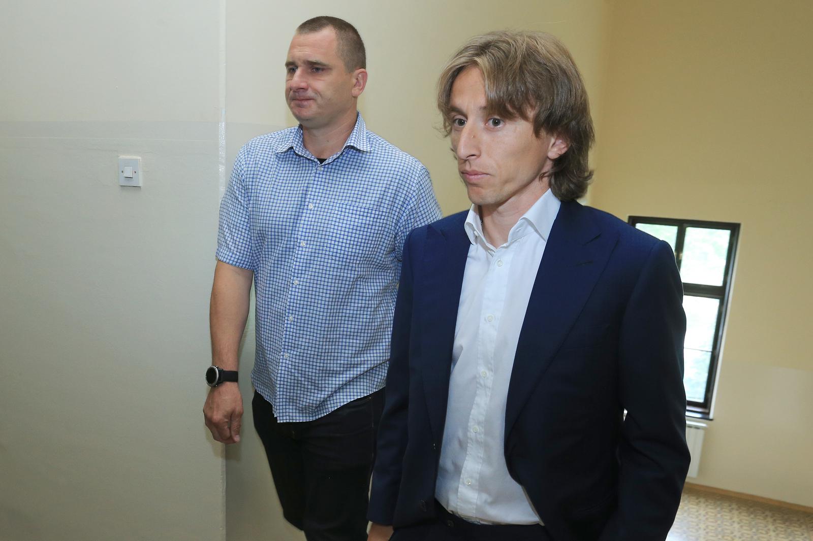 Luka Modrić na sudu
