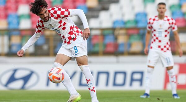 17.10.2023., Stadion Velika Gorica, Velika Gorica - Kvalifikacije za U-21 UEFA Euro 2025, skupina G, Hrvatska - Bjelorusija. Photo: Goran Stanzl/PIXSELL
