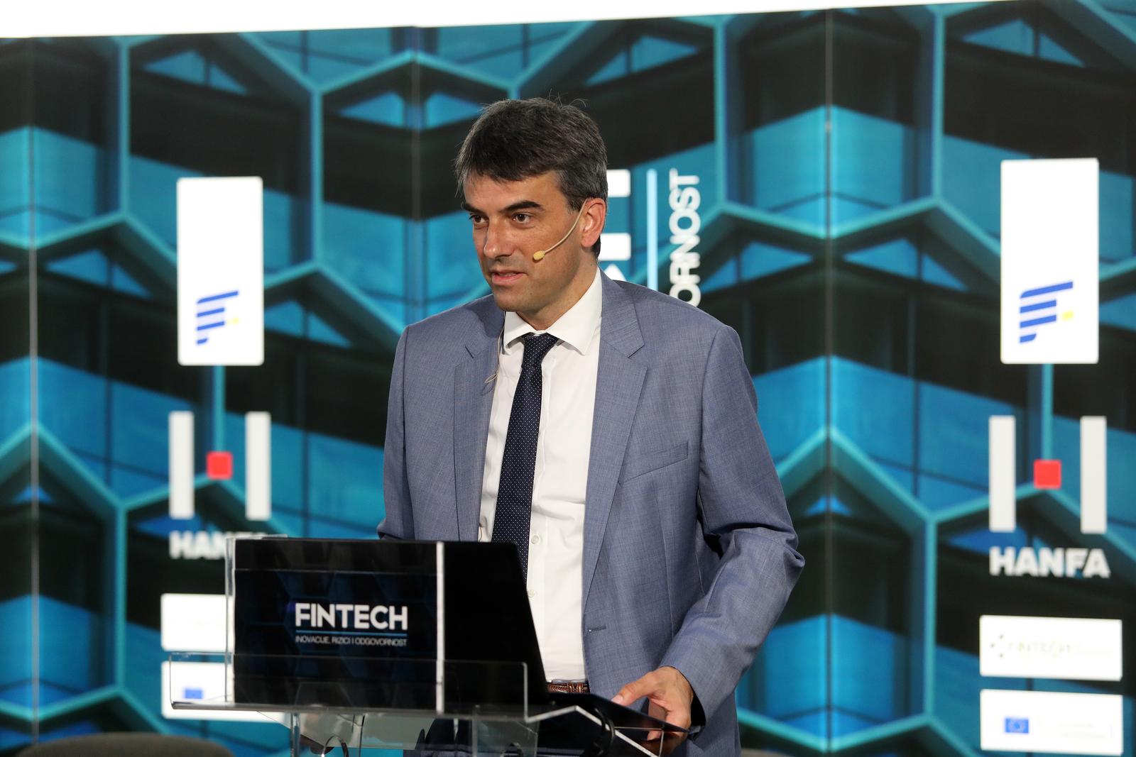 18.06.2021., Opatija - Konferencija FINTECH - Inovacije, rizici i odgovornost - u organizaciji  HANFA-e u hotelu Admiral. Alen Host dekan Ekonomskog fakulteta.rPhoto: Goran Kovacic/PIXSELL
