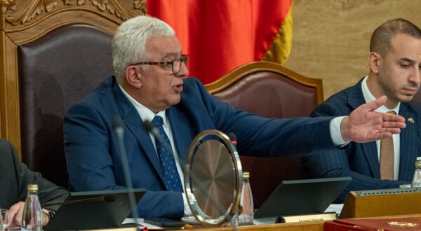 23, July, 2024, Podgorica - The session of the Assembly of Montenegro is in progress, where the reconstruction of the 44th Government of Montenegro is being discussed. Andrija Mandic. Photo: R.R./ATAImages

23, jul, 2024, Podgorica - U toku je sednica Skupstine Crne Gore na kojoj se raspravlja o rekonstrukciji 44. Vlade Crne Gore. Photo: R.R./ATAImages Photo: R.R./ATAImages/PIXSELL