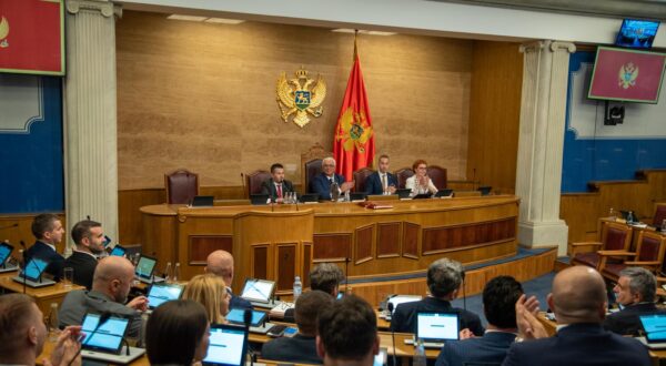 23, July, 2024, Podgorica - At the proposal of Prime Minister Milojko Spajic, the deputies voted to change the composition of the 44th Government of Montenegro. Photo: R.R./ATAImages

23, jul, 2024, Podgorica - Na predlog premijera Milojka Spajica, poslanici su izglasali promjene sastava 44. Vlade Crne Gore. Photo: R.R./ATAImages Photo: R.R./ATA Images/PIXSELL