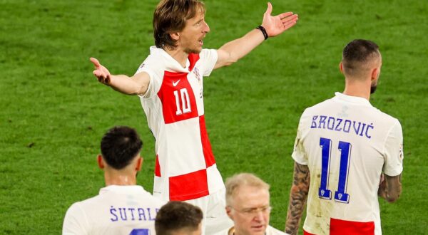 24.06.2024., stadion Leipzig, Leipzig, Njemacka - Europsko prvenstvo 2024., skupina B, 3. kolo, Hrvatska - Italija. Photo: Sanjin Strukic/PIXSELL