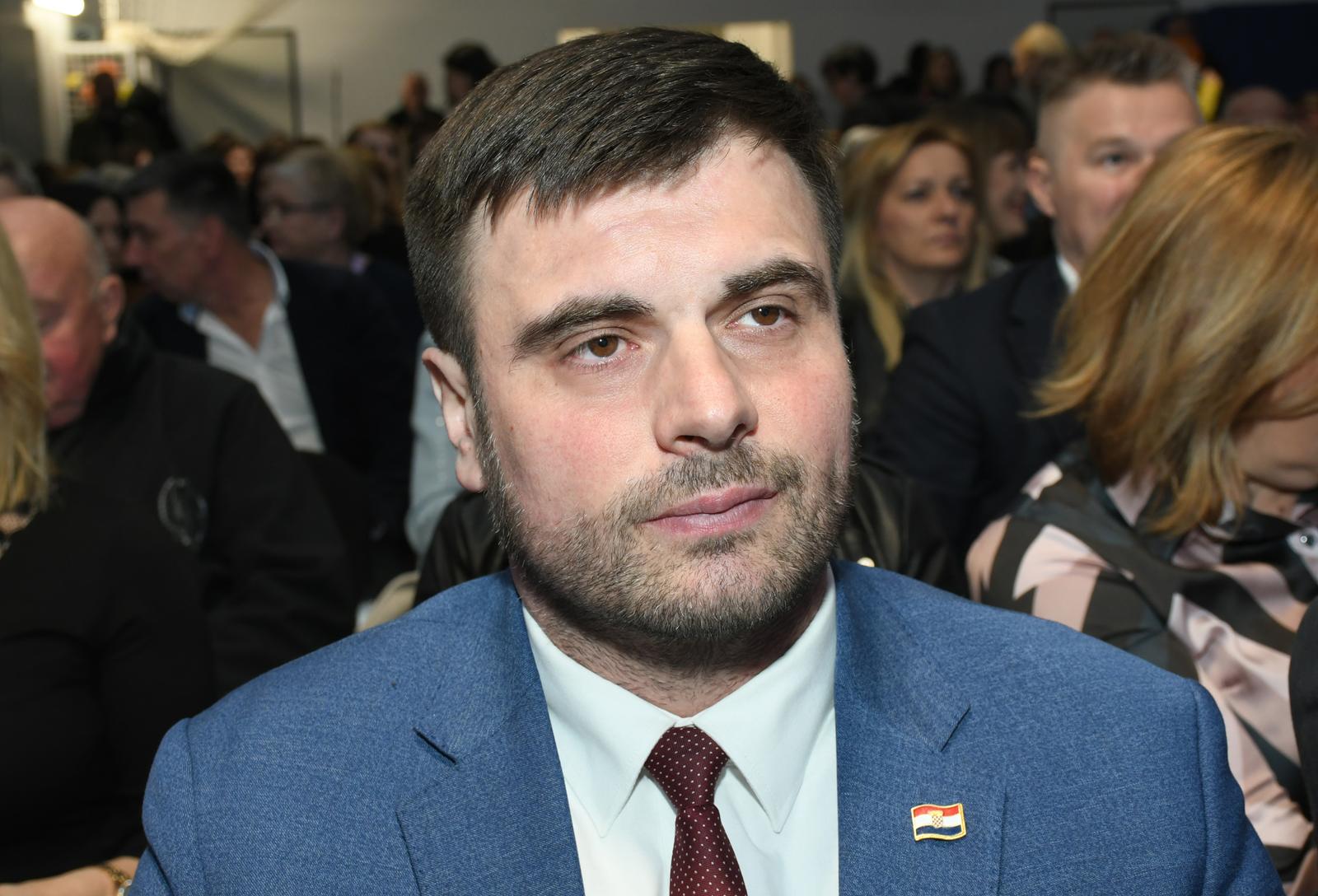 25.03.2024., Glina - Svecano otvorenje obnovljene Srednje skole Glina. zupan Sisacko-moslavacke zupanije Ivan Celjak Photo: Nikola Cutuk/PIXSELL