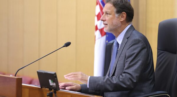 26.06.2024., Zagreb - 2. sjednica Hrvatskoga sabora nastavljena je raspravom o prijedlogu zakona o trzistima kriptoimovine. Photo: Patrik Macek/PIXSELL