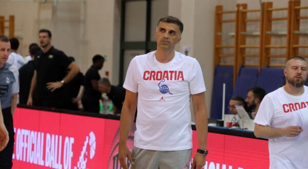 26.06.2024., Opatija - Medjunarodna kosarkaska utakmica izmedju Hrvatske i Brazila u dvorani Marino Cvetkovic  Photo: Goran Kovacic/PIXSELL