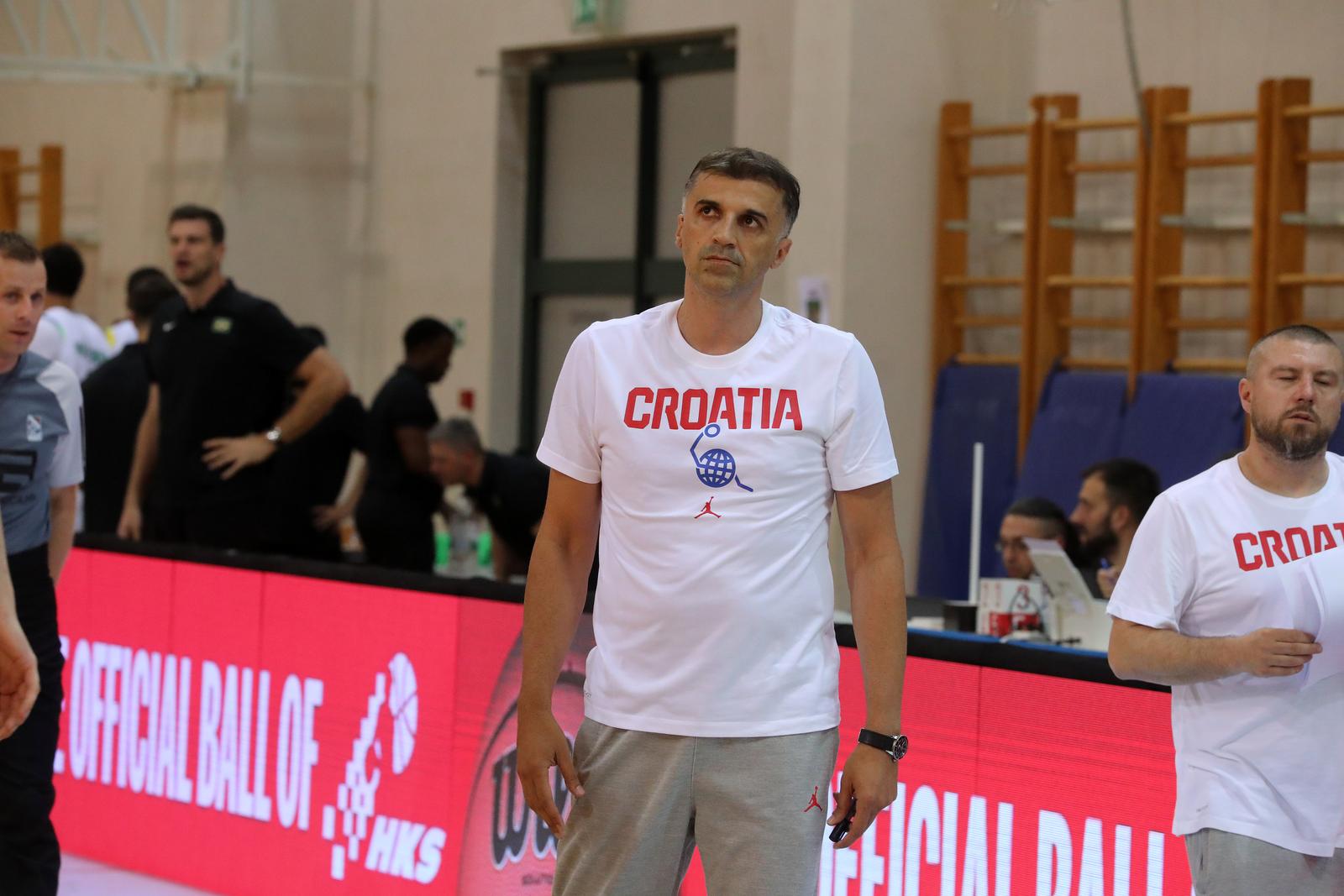 26.06.2024., Opatija - Medjunarodna kosarkaska utakmica izmedju Hrvatske i Brazila u dvorani Marino Cvetkovic  Photo: Goran Kovacic/PIXSELL