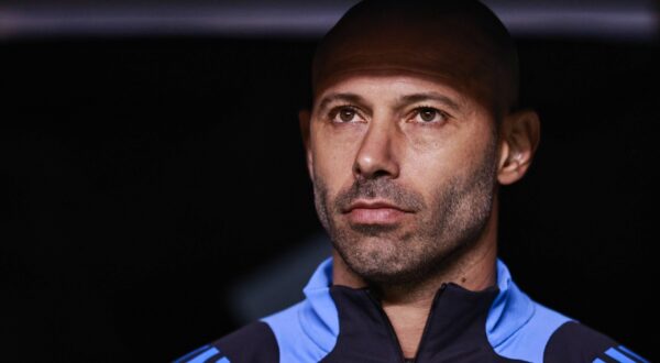 RECORD DATE NOT STATED Seleccion Mexicana Sub-23 2024 Mexico vs Argentina Javier Mascherano head coach of Argentina during the friendly match between Mexico U-23 Mexican national team, Nationalteam and Argentina U-23, at Cauhtemoc Stadium, Puebla, Puebla, Mexico, on March 25, 2024. PUEBLA PUEBLA MEXICO Copyright: xJuanxLuisxDiazx 20240325200534_SMN_U23_MEX_ARG_MASCHERANO28,Image: 859626631, License: Rights-managed, Restrictions: PUBLICATIONxNOTxINxMEXxCHNxRUS, Credit images as "Profimedia/ IMAGO", Model Release: no, Credit line: Juan Luis Diaz / imago sportfotodienst / Profimedia
