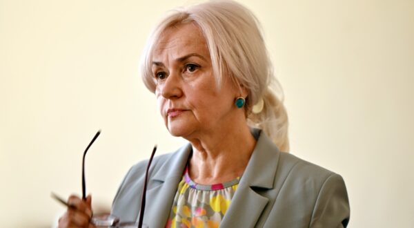 LVIV, UKRAINE - MAY 9, 2024 - Ukrainian linguist, politician, former MP and professor Iryna Farion attends a hearing of the Lviv Court of Appeal asking to change the decision of the Halytskyi District Court of Lviv which refused to reinstate her as a professor of the Department of Ukrainian Language at the Institute of Humanities and Social Sciences of the Lviv Polytechnic National University, Lviv, western Ukraine. Iryna Farion was fired from the Lviv Polytechnic National University on November 15, 2023, following the scandal sparked by the Rendezvous with Yanina Sokolova programme, in which the professor criticized Russian-speaking Ukrainian military personnel, in particular from the Third Assault Brigade.,,Image: 871444545, License: Rights-managed, Restrictions: Restrictions:
This photo cannot be distributed in the Russian Federation., Model Release: no, Credit line: Anastasiia Smolienko / Avalon / Profimedia