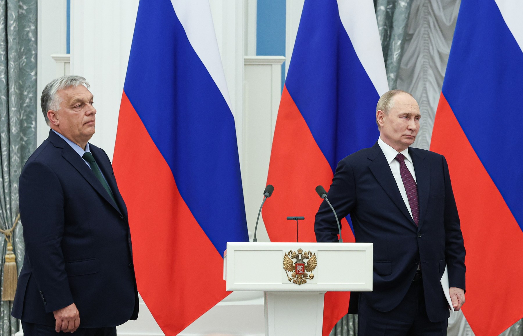 Viktor Orban i Vladimir Putin
