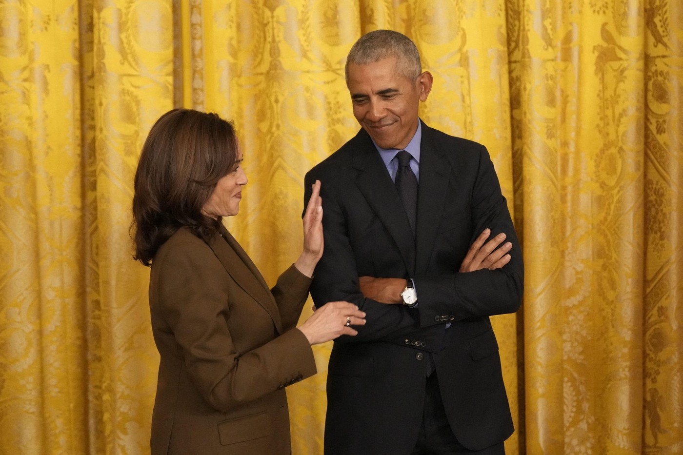 Kamala Harris i Barack Obama