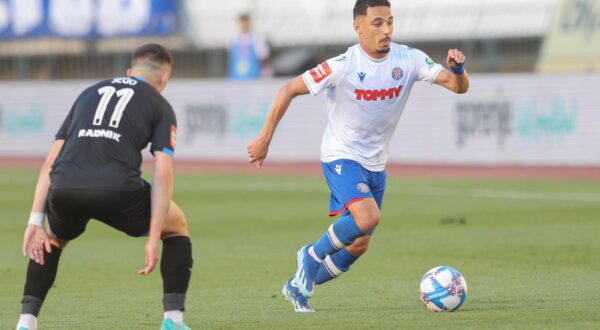 05.05.2024., stadion Poljud, Split - SuperSport HNL, 33. kolo, HNK Hajduk - NK Varazdin. Yassine Benrahou Photo: Ivana Ivanovic/PIXSELL