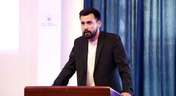 06.06.2024., Split- Prva sjednica Skupstine Hajduka otkako je Ivan Bilic novi predsjednik kluba. Bojan Ivosevic u ulozi dionicara Photo: Ivana Ivanovic/PIXSELL