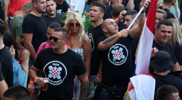 08.08.2024., Imotski - Nakon dvije goridine Marko Perkovic Thompson odrzao je svoj prvi samostalni koncert na stadionu Gospin dolac. Photo: Ivana Ivanovic/PIXSELL