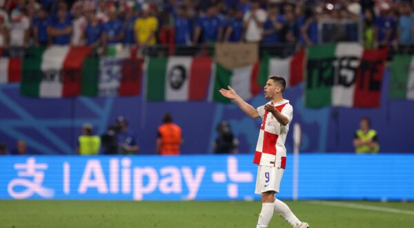 25.06.2024., stadion Leipzig, Leipzig, Njemacka - Europsko prvenstvo 2024., skupina B, 3. kolo, Hrvatska - Italija.  Photo: Luka stanzl/PIXSELL