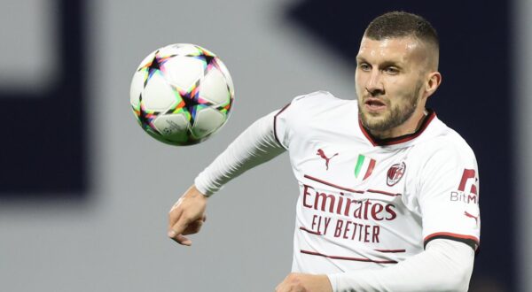 25.10.2022., stadion Maksimir, Zagreb - UEFA Liga prvaka, 5. kolo, skupina E, GNK Dinamo - AC Milan. Ante Rebic Photo: Luka Stanzl/PIXSELL