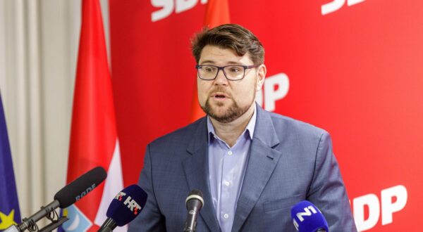29.06.2024. Zagreb - Pedja Grbin odrzao govor na sjednici Glavnog odbora SDP-a. Photo: Mia Slafhauzer/PIXSELL