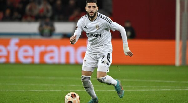Yassine Benzia Qarabag Agdam 14.03.2024, Fussball Europa League, Saison 2023/2024, Achtelfinale Rückspiel, Bayer 04 Leverkusen - Qarabag Agdam 3:2 Leverkusen BayArena Nordrhein Westfalen Deutschland *** Yassine Benzia Qarabag Agdam 14 03 2024, Football Europa League, Season 2023 2024, Round of 16 second leg, Bayer 04 Leverkusen Qarabag Agdam 3 2 Leverkusen BayArena Nordrhein Westfalen Germany Team2,Image: 857086122, License: Rights-managed, Restrictions: , Model Release: no, Credit line: Maik Hölter/TEAM2sportphoto / imago sportfotodienst / Profimedia