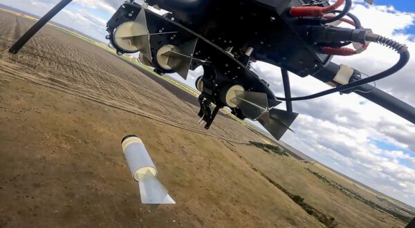 epa11622649 A still image taken from a handout video made available by the Russian Defence Ministry Press-Service on 24 September 2024 shows a Russian hexacopters drone dropping an explosive at an undisclosed location. Troops of the ‘North’ group repelled five attempts by the Ukrainian armed forces to break through the Russian border in the Kursk direction in one day, the Russian Defense Ministry reported. Fighting between Russian and Ukrainian forces has been ongoing in the Kursk region since 06 August following a Ukrainian military incursion into Russia's border region.  EPA/RUSSIAN DEFENCE MINISTRY PRESS SERVICE / HANDOUT HANDOUT EDITORIAL USE ONLY/NO SALES