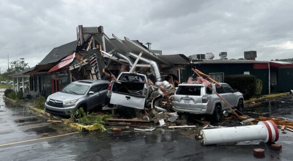 epa11632570 A handout photo made available by the City of Rocky Mountain, North Carolina showing damage caused by the storm that started as Hurricane Helene in Rocky Mountain, North Carolina, USA, on 27 September 2024 (Issued on 29 September 2024). Many parts of the southeastern portion of the United States, including western North Carolina and Tennessee, have been affected by the heavy rains and wind brought by the storm, which has killed at least 64 people.  EPA/CITY OF ROCKY MOUNTAIN / HANDOUT HANDOUT EDITORIAL USE ONLY/NO SALES