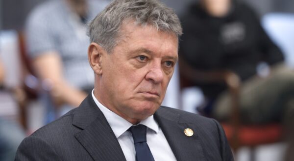 Zagreb, 27.09.2024. - Održana je 5. tematska sjednica Odbora za pravosuđe o curenju informacija iz izvida i istraga.
Na fotografiji Ivan Turudić.
foto HINA/ Edvard ŠUŠAK/ es