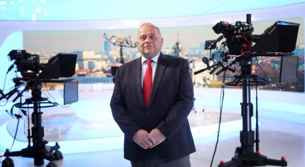 10.03.2021., Zagreb - Glavni ravnatelj Hrvatske radiotelevizije Kazimir Bacic."n"nPhoto: Boris Scitar/Vecernji list/PIXSELL