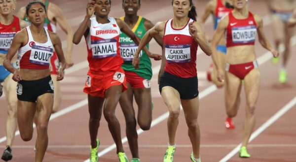 Asli Cakir Alptekin  Turkey  London 2012 Olympic Games, Womens 1500m Final  Stratford, London, England  10 August 2012     Date: 10 August 2012,Image: 418423752, License: Rights-managed, Restrictions: Please use full Credit line: Mary Evans/Allstar/Paul Mcfegan., Model Release: no, Credit line: Mary Evans/Allstar/Paul Mcfegan / Mary Evans Picture Library / Profimedia