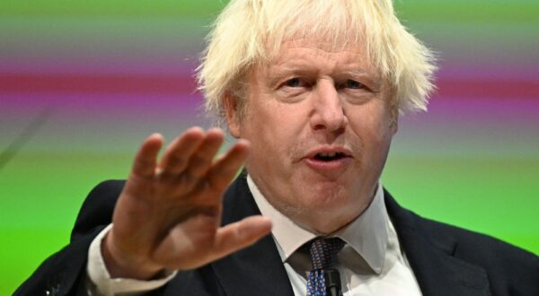 Former British prime minister Boris Johnson during his speech at the Salzburg Summit of the Industrial Association on 26th of July 2024 in Salzburg, Austria. -,Image: 893770134, License: Rights-managed, Restrictions: , Model Release: no, Credit line: BARBARA GINDL / APA / Profimedia