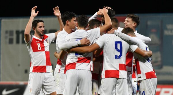 11.10.2024., Gradski stadion Ivan Kusek Apas, Koprivnica - Kvalifikacije za UEFA Europsko U-21 prvenstvo, skupina G, Hrvatska - Andora.
Photo: Vjeran Zganec Rogulja/PIXSELL Photo: Vjeran Zganec Rogulja/PIXSELL
