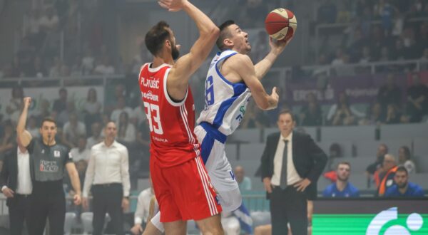 26.10.2024., Zadar - AdmiralBet ABA liga, 06. kolo, KK Zadar - KK Crvena Zvezda Photo: Sime Zelic/PIXSELL
