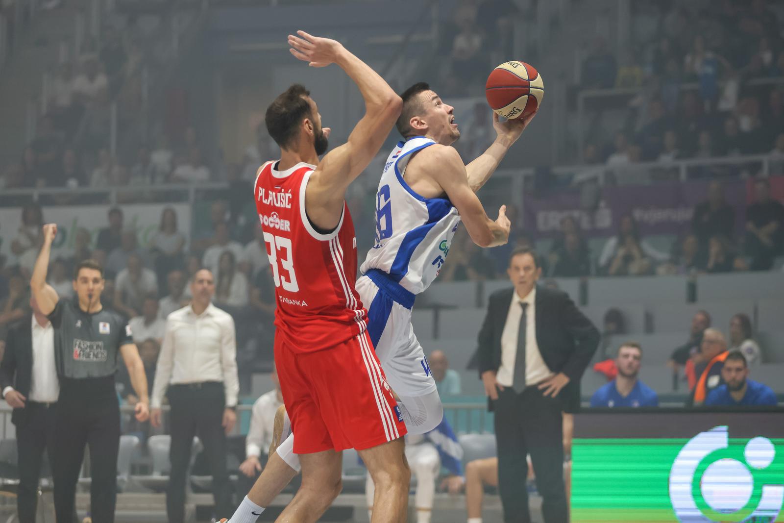 26.10.2024., Zadar - AdmiralBet ABA liga, 06. kolo, KK Zadar - KK Crvena Zvezda Photo: Sime Zelic/PIXSELL