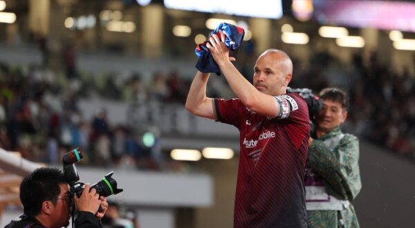 Andres Iniesta (Vissel), 
June 6, 2023 - Football / Soccer : 
Friendly match between Vissel Kobe 0-2 FC Barcelona at the Japan National Stadium in Tokyo, Japan. The game was arranged to honor former Barcelona player Andres Iniesta who has represented both clubs.,Image: 781771234, License: Rights-managed, Restrictions: No third party sales, Model Release: no, Credit line: Naoki Morita / AFLO / Profimedia