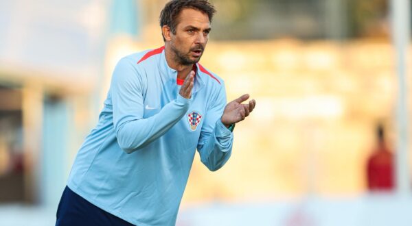 10.09.2024., stadion Branko Cavlovic Cavlek, KArlovac - Kvalifikacije za Europsko U-21 prvenstvo, Hrvatska U-21 - Portugal U-21. Niko Kranjcar Photo: Luka stanzl/PIXSELL
