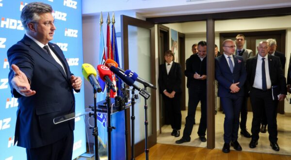 11.11.2024., Zagreb - Sjednica Predsjednistva HDZ-a u Gundulicevoj ulici. Andrej Plenkovic. Photo: Matija Habljak/PIXSELL