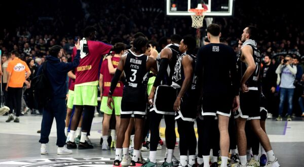 13, November, 2024, Belgrade -  The match of the ninth round of the Turkish Airlines Euroleague between KK Partizan Mozzart Bet and FC Barcelona was played in the Belgrade Arena. Photo: Dusan Milenkovic/ATAImages

13, novembar, 2024, Beograd - Utakmica devetog kola Turkish Airlines Evrolige izmedju KK Partizan Mozzart Bet i FC Barcelona odigrana je u Beogradskoj Areni. Photo: Dusan Milenkovic/ATAImages Photo: Dusan Milenkovic/ATAImages/PIXSELL