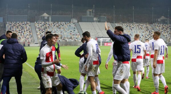 19.11.2024., Rijeka - Kvalifikacijska nogometna utakmica za Europsko prvenstvo 2025 U-21 izmedju Hrvatske i Gruzije. Photo: Goran Kovacic/PIXSELL