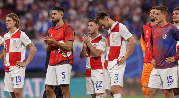 25.06.2024., stadion Leipzig, Leipzig, Njemacka - Europsko prvenstvo 2024., skupina B, 3. kolo, Hrvatska - Italija.  Photo: Luka stanzl/PIXSELL