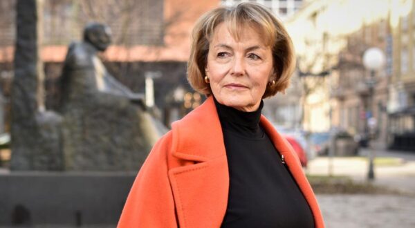 03.02.2024., Zagreb - Vesna Pusic, bivsa ministrica vanjskih poslova RH.  Photo: Sasa Zinaja/NFOTO
