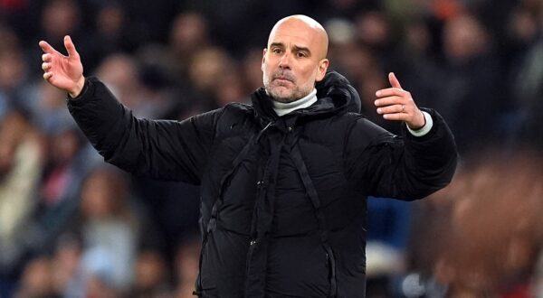 Manchester City manager Pep Guardiola during the UEFA Champions League, league stage match at the Etihad Stadium, Manchester. Picture date: Tuesday November 26, 2024.,Image: 939613453, License: Rights-managed, Restrictions: Use subject to restrictions. Editorial use only, no commercial use without prior consent from rights holder., Model Release: no, Credit line: Martin Rickett / PA Images / Profimedia