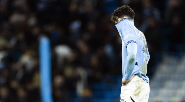 11/26/2024 - MANCHESTER - Josko Gvardiol of Manchester City FC balks after the UEFA Champions league match between Manchester City FC and Feyenoord at Etihad Stadium on Nov. 26, 2024 in Manchester, England. ANP KOEN VAN WEEL /ANP/Sipa USA,Image: 939645304, License: Rights-managed, Restrictions: *** World Rights Except Belgium, France, Germany, The Netherlands, and the UK ***  BELOUT DEUOUT FRAOUT GBROUT NLDOUT, Model Release: no, Credit line: ANP / ddp USA / Profimedia