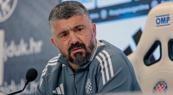 06.12.2024., Split - Trener Hajduka Gennaro Gattuso na konferenciji za medije u novinarskom salonu na stadionu Poljud uoci uoci utakmice 16. kola izmedju Gorice u Hajduka. Photo: Ivana Ivanovic/PIXSELL