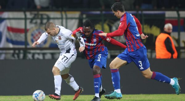 07.12.2024., Gradski stadion, Velika Gorica - SuperSport HNL, 16. kolo, HNK Gorica - HNK Hajduk. Photo: Sanjin Strukic/PIXSELL