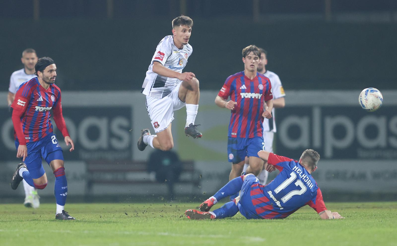 07.12.2024., Gradski stadion, Velika Gorica - SuperSport HNL, 16. kolo, HNK Gorica - HNK Hajduk. Photo: Sanjin Strukic/PIXSELL