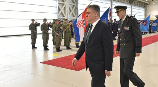 12.12.24., Zagreb - U Vojarni Lucko odrzana je svecanost obiljezavanja Dana Hrvatskog ratnog zrakoplovstva. Photo: Davorin Visnjic/PIXSELL