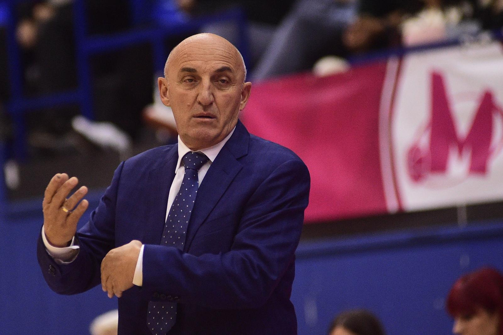 13, October, 2024, Belgrade - The match of the fourth round of the AdmiralBet ABA League between KK Mega Mis and KK Mornar Barsko zlato was played in the Ranko Zeravica sports hall. Mihailo Pavicevic, trener/coach (KK Mornar-Barsko zlato). Photo: Dusan Milenkovic/ATAImages

13, oktobar, 2024, Beograd - Utakmica cetvrtog kola AdmiralBet ABA League izmedju KK Mega Mis i KK Mornar Barsko zlato odigrana je u Hali sportova Ranko Zeravica. Photo: Dusan Milenkovic/ATAImages Photo: Dusan Milenkovic/ATAImages/PIXSELL