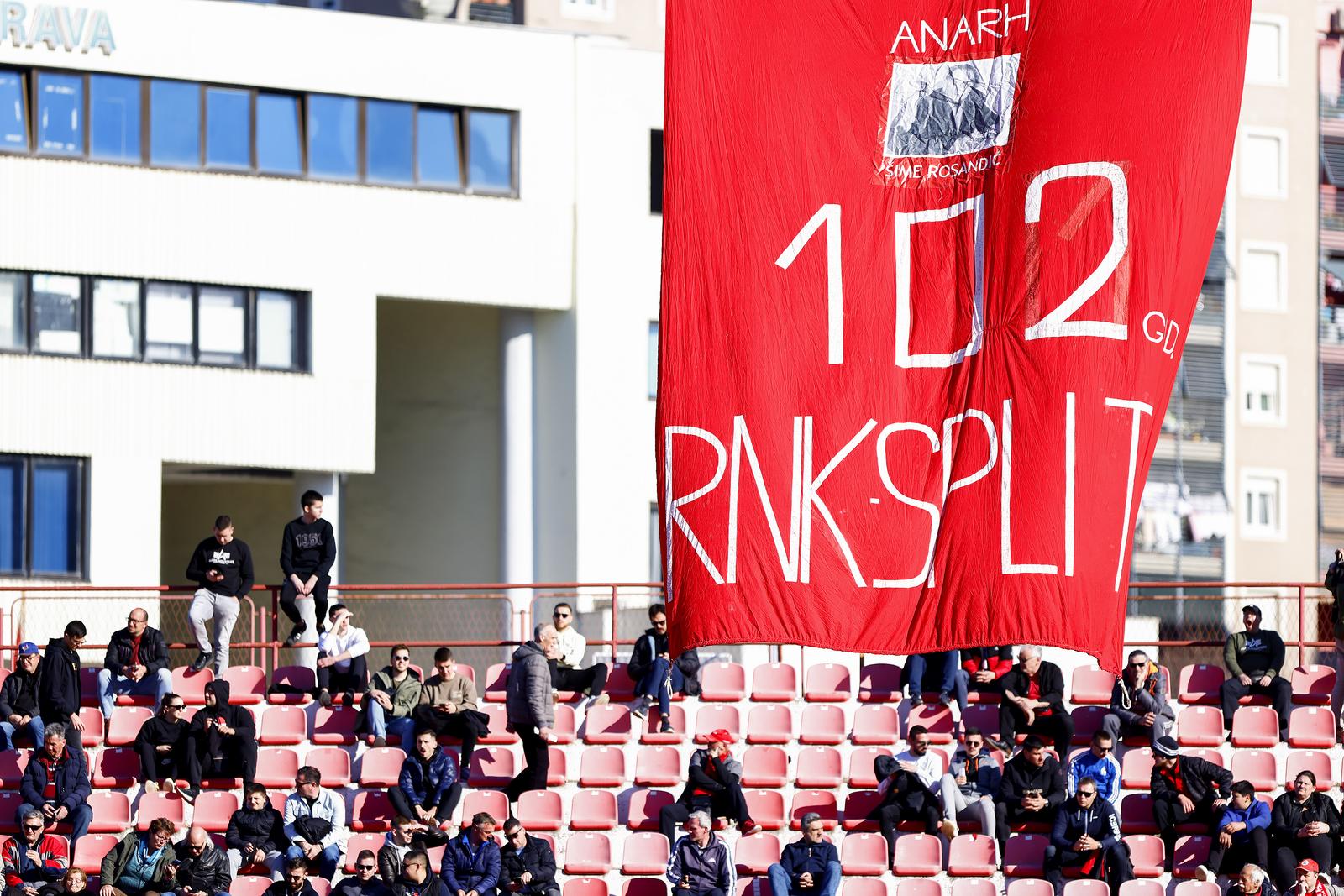 14.02.2023., stadion Park mladezi, Zagreb - SuperSport Hrvatski nogometni kup, osmina finala, RNK Split - GNK Dinamo.  Photo: Milan Sabic/PIXSELL