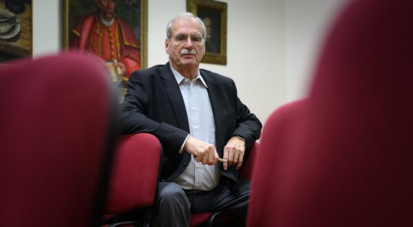 14.11.2023., Zagreb - Andrija Hebrang, hrvatski politicar, lijecnik i profesor na Medicinskom fakultetu u Zagrebu.
 Photo: Davor Puklavec/PIXSELL