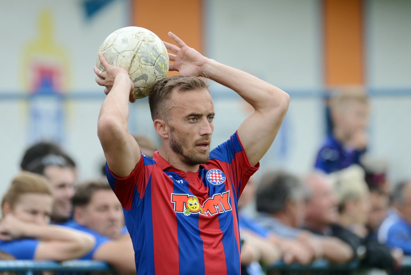 17.05.2015. Jalkovec, Varazdin - Prijeteljska nogometna utakmica izmedju NK Varteks i HNK Hajduk. Avdija Vrsajevic. "nPhoto: Marko Jurinec/PIXSELL