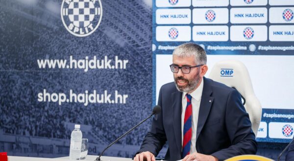 19.09.2024., Split  - Hajduk je danas predstavio novog Sportskog direktora Francois Vitali. Photo: Zvonimir Barisin/PIXSELL
