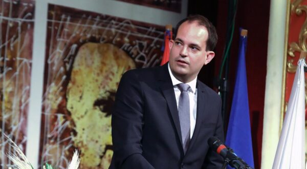 23.05.2024., Sibenik - U Hrvatskom narodnom kazalistu otvorena je 14. medjunarodna znanstvena i strucna konferencija "Razvoj javne uprave". Ivan Malenica Photo: Dusko Jaramaz/PIXSELL