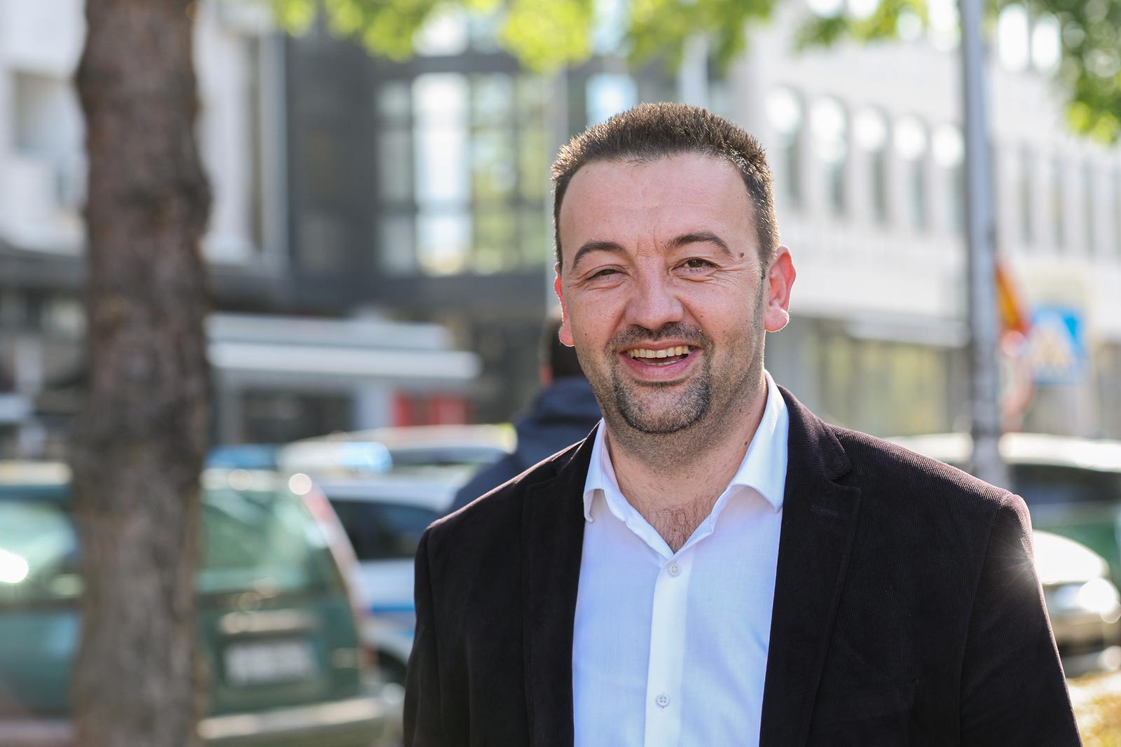 29.10.2024., Zagreb - Konferencija za medije Hrvatskih suverenista na temu izbora za predsjednika Republike Hrvatske odnosno potpore Hrvatskih suverenista Govorio je saborski zastupnik i predsjednik HS-a Marijan Pavlicek. Photo: Luka Stanzl/PIXSELL